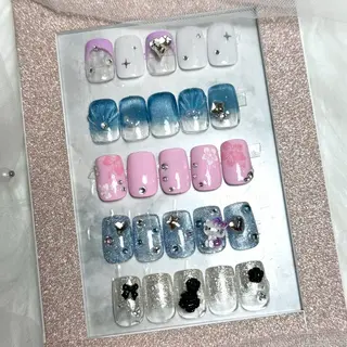 ネイル EmaNail+KIHAKUYA所属・EmaNail瓢箪山 🌼Mihiroのネイルデザイン