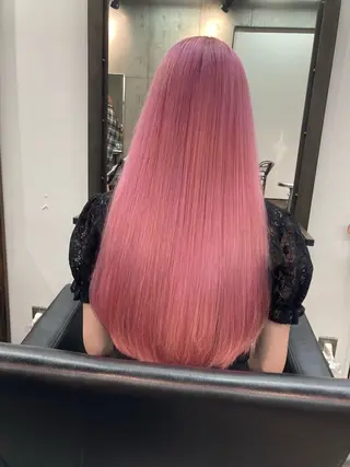 ロング カラー ✨最安値✨エクステ カラー🌼つきな🌼のヘアスタイル