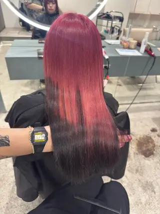 セミロング カラー 立川/レイヤー/ 複雑履歴/ 西川翔真のヘアスタイル