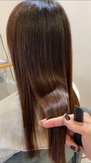 ロング マテリアル 中央駅店のヘアスタイル