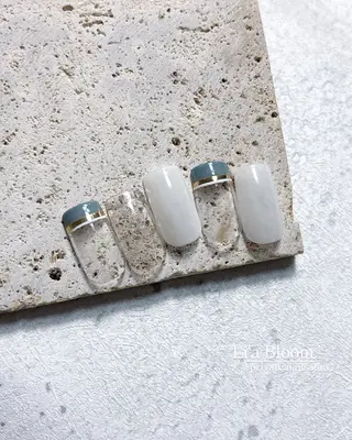 ネイル Li'a Bloom所属・🦋🤍 madoka🤍のネイルデザイン