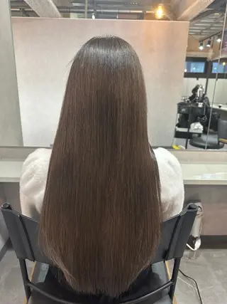 ロング カラー 京都駅/透明感カラー /髪質改善/岩崎拓郎のヘアスタイル