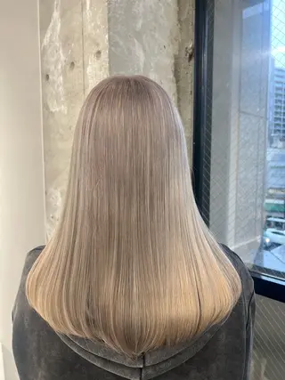 ロング カラー newi 天王寺 🪐airiのヘアスタイル