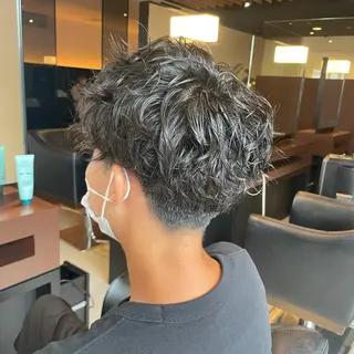 ショート パーマ ショート・ボブ 中村俊哉のヘアスタイル