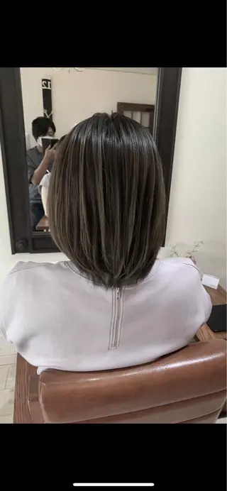 ミディアム Orque deux 伊藤丈晴のヘアスタイル