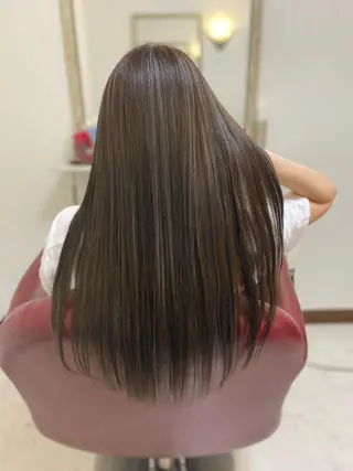 ロング カラー YURI ✨のヘアスタイル