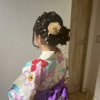 ヘアアレンジ すみす🎀ヘアメ/ 艶カラー/エクステのヘアスタイル