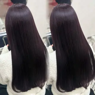 ロング カラー 💘Rei💘新宿/ アレンジ/艶カラーのヘアスタイル