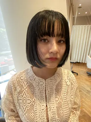 ショート カラー 増井 彩乃のヘアスタイル