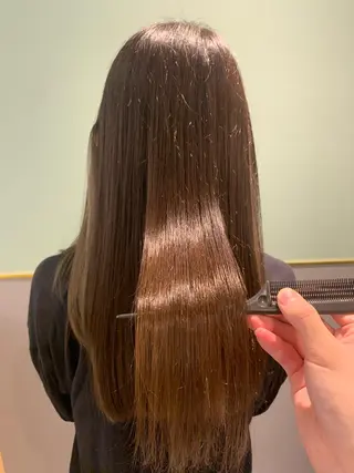 ロング ハイトーン/メンズ/ ウルフ特化   小松のヘアスタイル