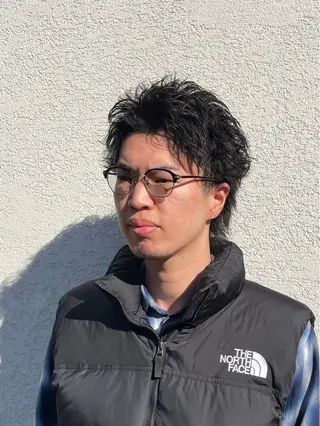 ショート パーマ メンズ パーマ指名No.1 /Ryosuke.のヘアスタイル