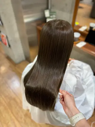 ロング カラー Beige+Rr salon EBISU所属・🩶 Kurumi 🩶のヘアスタイル