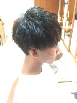 ショート ミディアム セミロング ロング カラー パーマ メンズ 可愛いを作る神 ナオヒロのヘアスタイル