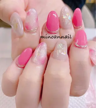 ネイル 美ノ庵ネイルサロン メトロポリタン前店のネイルデザイン