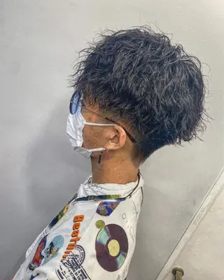 メンズ メンズパーマ特化💇 奥田敦哉のヘアスタイル