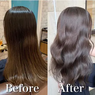 ロング カラー Natural所属・小柳 公邦のヘアスタイル