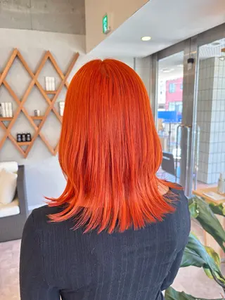 ミディアム 小西 優萌のヘアスタイル