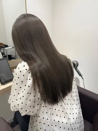 ロング 田村拓巳 韓国風、髪質改善のヘアスタイル