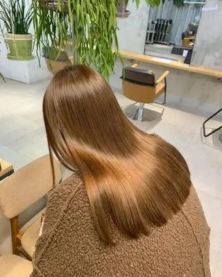 ロング カラー REINA☁️透明感 カラー/ぷつっと♡のヘアスタイル