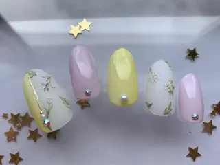 ネイル rukianail 新里のネイルデザイン