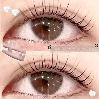 マツエク・マツパ ビューティー アイラッシュメルサ栄のマツエク・マツパデザイン