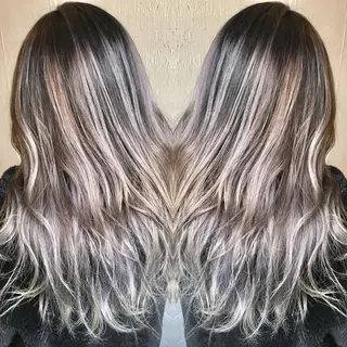 ロング カラー レイヤー/大人メンズ パーマ🌀 平島拓也のヘアスタイル