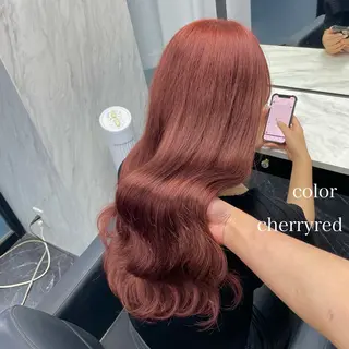 ロング カラー エクステ🩵ブリーチ 韓国ヘア🩵KAEのヘアスタイル