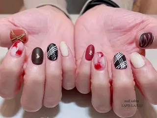 ネイル nail salon ラピスラズリのネイルデザイン