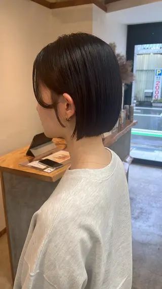 透明感カラー🫧 高田李胡のヘアスタイル