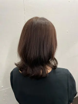 ミディアム カラー パーマ ヘアアレンジ N° 秋田店【ナンバー】のヘアスタイル