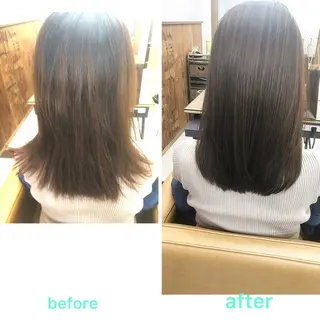 セミロング [仙台髪質改善]小原 弘之のヘアスタイル