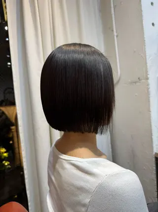 ショート カラー ヘアアレンジ 暖色系/透明感 治野心のヘアスタイル