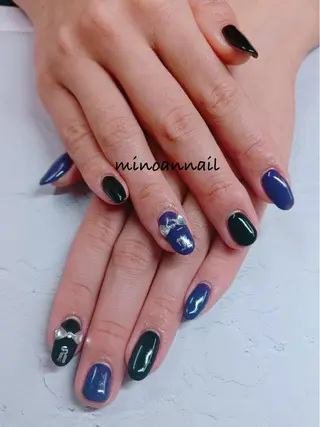 ネイル 美ノ庵ネイルサロン メトロポリタン前店のネイルデザイン