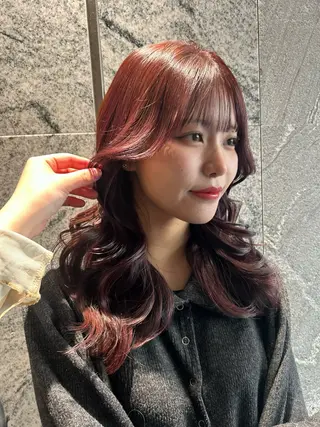 ロング カラー 名古屋/艶カラー🫧 /アレンジ/ショートのヘアスタイル