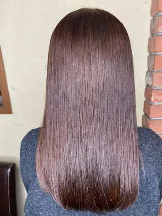 ロング カラー パーマ ヘアアレンジ メンズ キッズ ネイル マツエク・マツパ emu所属・🌈髪質改善・美髪矯 正・平野瀬乃🌈のヘアスタイル