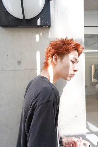 メンズ 横浜/ショート/ レイヤーカットのヘアスタイル