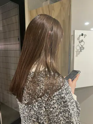 ロング 似合わせカット 小林愛奈のヘアスタイル