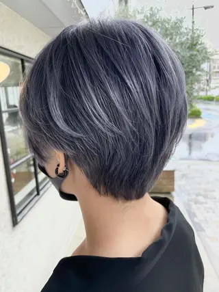 ショート カラー 五十嵐 雄毅のヘアスタイル