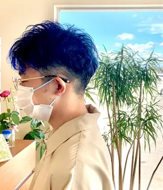 メンズ 田中 美有のヘアスタイル