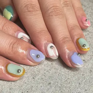 ショート @Unica_ honmachiのネイルデザイン