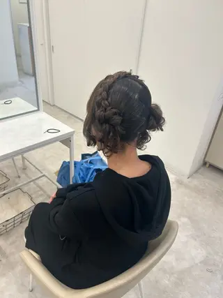 ロング Dityca rst所属・Hirakuni Manakaのヘアスタイル