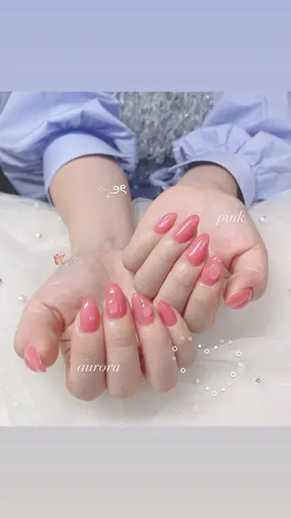 ネイル hair f.Row所属・阿部 千晶のネイルデザイン