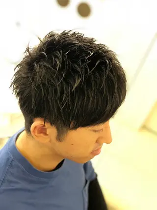 ショート メンズ 吉村 周馬のヘアスタイル