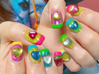 ネイル Nail Atelier IamI所属・アイアムアイ 大村磨衣のネイルデザイン