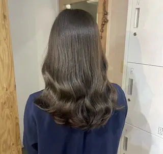 セミロング オオニシ オト☁️のヘアスタイル