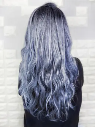 ロング カラー ヘアアレンジ Shelltie Fiel (シェルティフィエル)所属・次世代シールエクステ 錦糸町 小泉 朋之のヘアスタイル