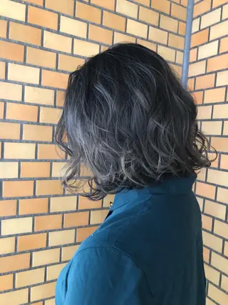 ミディアム カラー はだゆうき @hadadan08のヘアスタイル