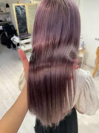 ロング カラー cache  cache 用賀所属・🍓艶モテ暖色カラー 🎀mayu🍓のヘアスタイル