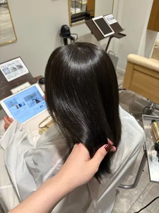 カラー カットモデル募集 𝙨𝙖𝙠𝙞💚のヘアスタイル