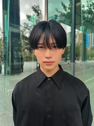 メンズ 毛流れフェザー スタイル🔹竹内凌のヘアスタイル